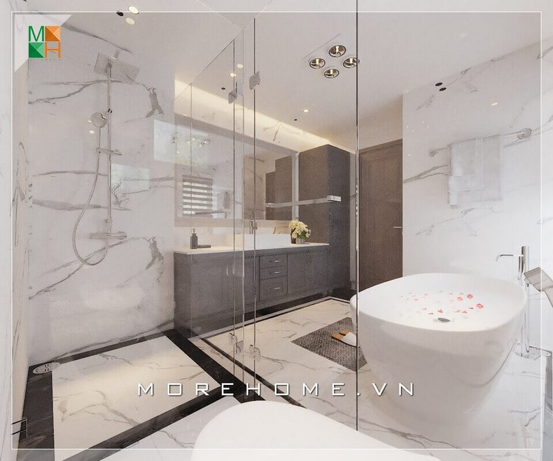 Gợi ý 24 mẫu thiết kế vách tắm kính được sử dụng nhiều nhất hiện nay